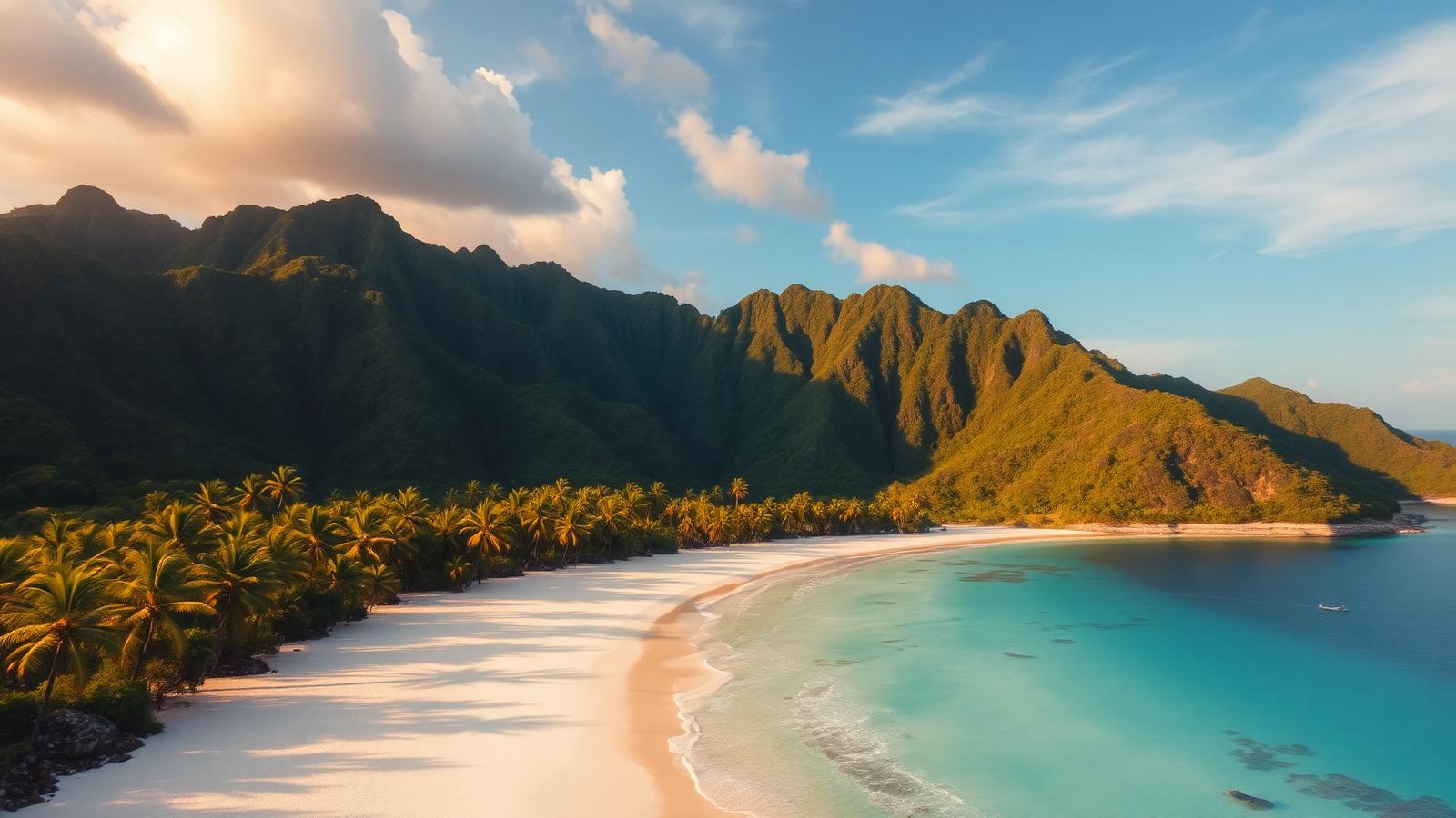Les Saintes, Guadeloupe — plage de sable blanc et eaux turquoise